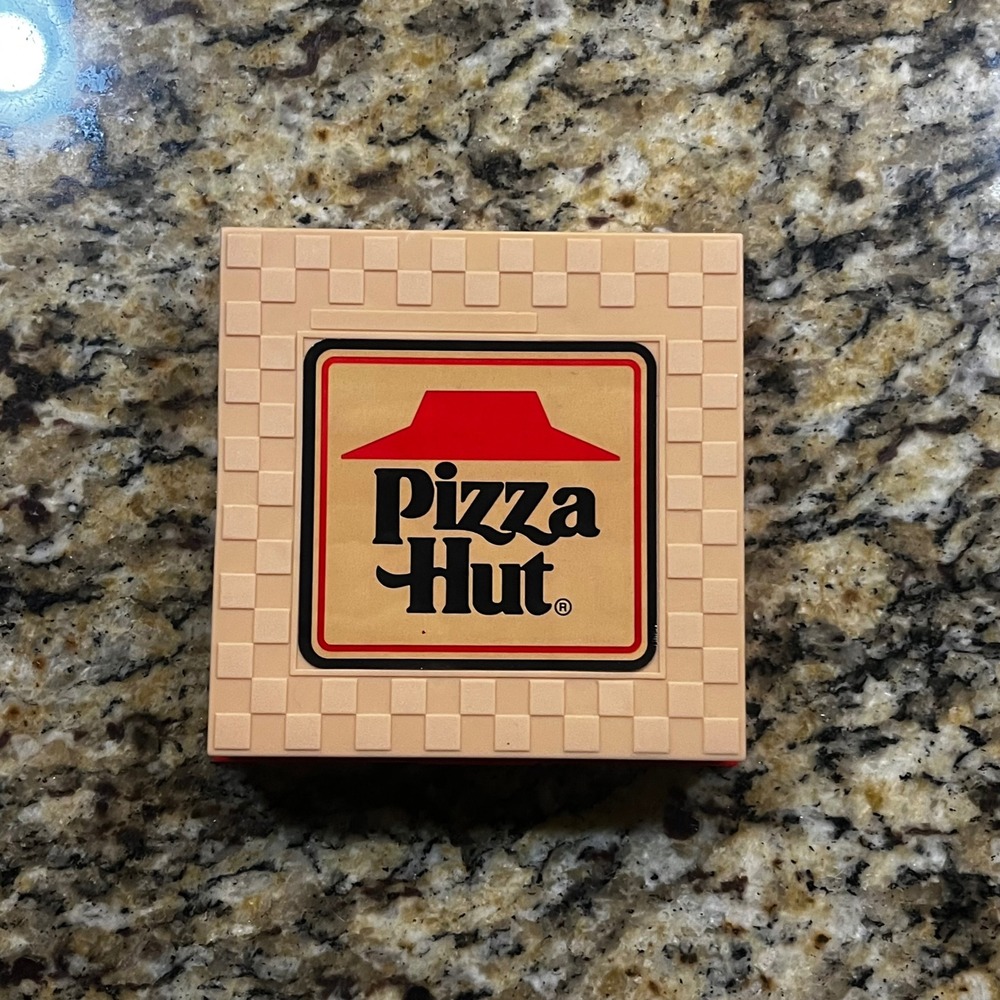 Vintage‎ Pizza Hut Personal Pizza Dough Topping Press Mold Toy Collectible Red